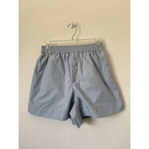 Darling‎ Shorts Womens Baby Blue/Gray Size XS NWT 100% Cotton
